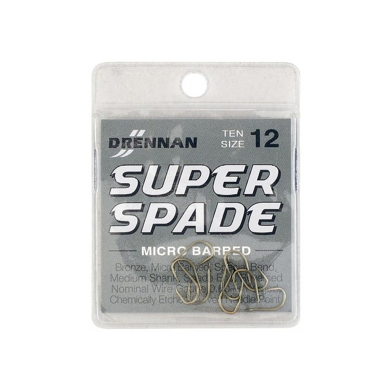 Haczyki Drennan Super Spade hak 10 Haczyki Drennan Super Spade hak 10