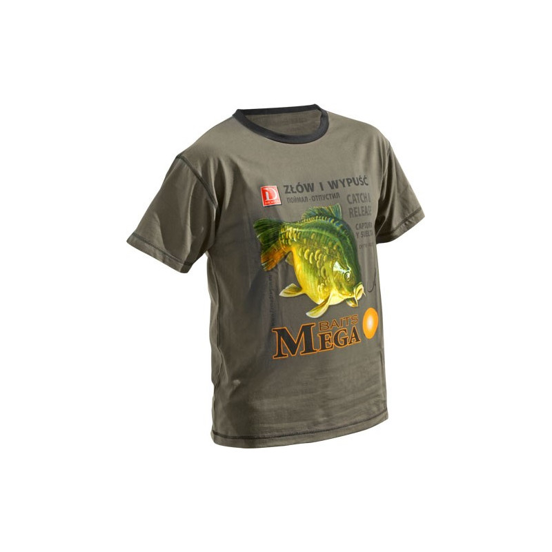 T-Shirt Dragon KARP Mega Baits roz. XL