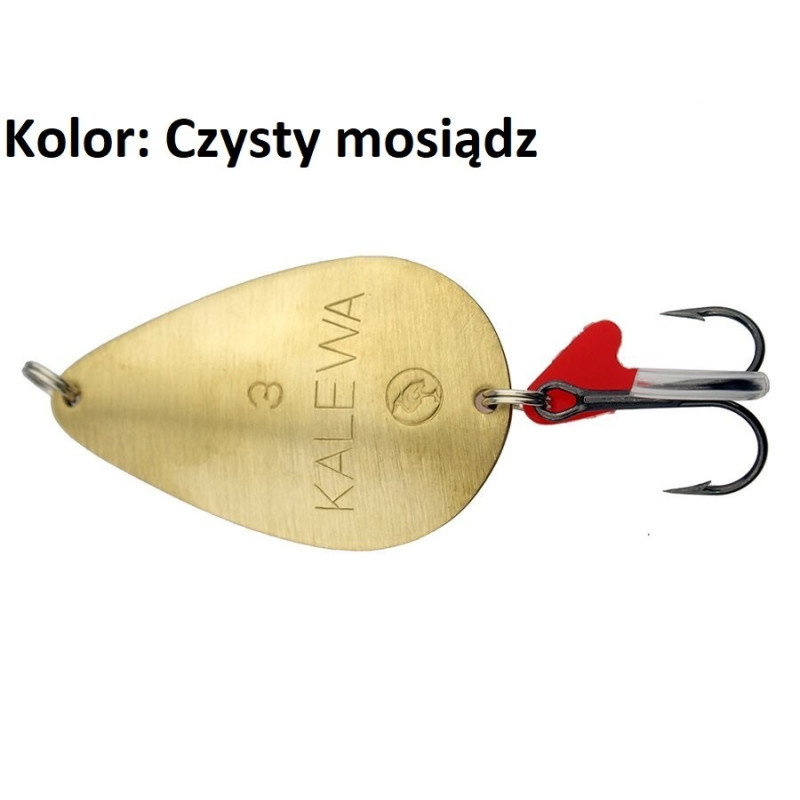 Błystka wahadłowa Polsping Kalewa 6g Nikiel