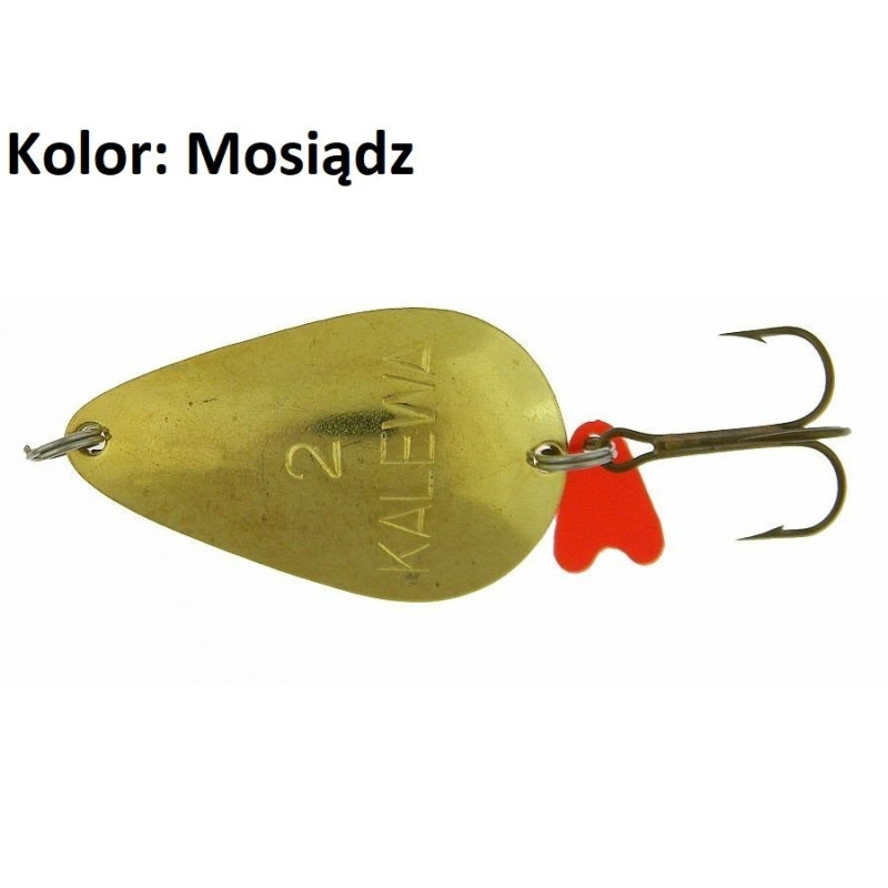 Błystka wahadłowa Polsping Kalewa 16g Nikiel