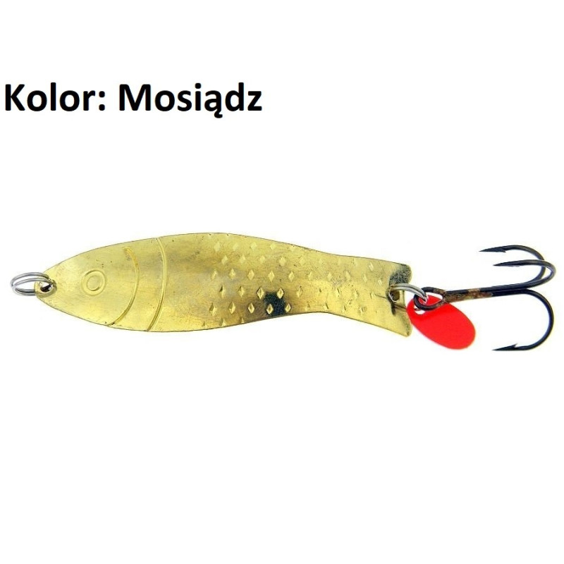 Błystka wahadłowa Polsping Perkoz 25g czysty mosiądz Błystka wahadłowa Polsping Perkoz 25g czysty mosiądz