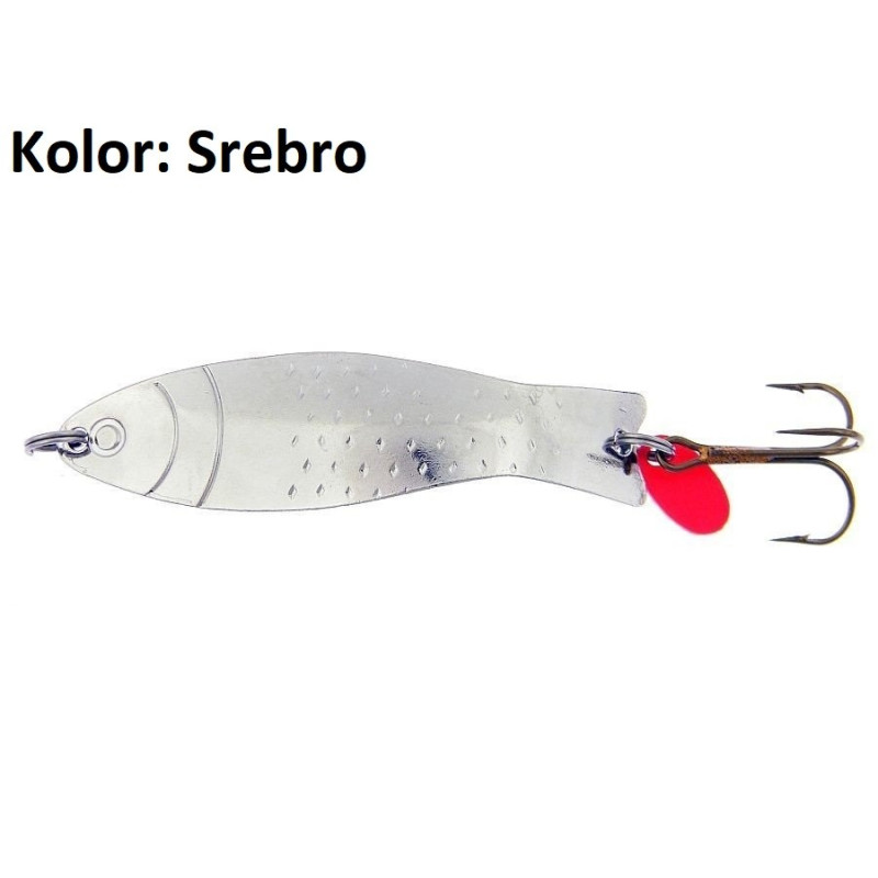 Błystka wahadłowa Polsping Perkoz 23g srebro Błystka wahadłowa Polsping Perkoz 23g srebro
