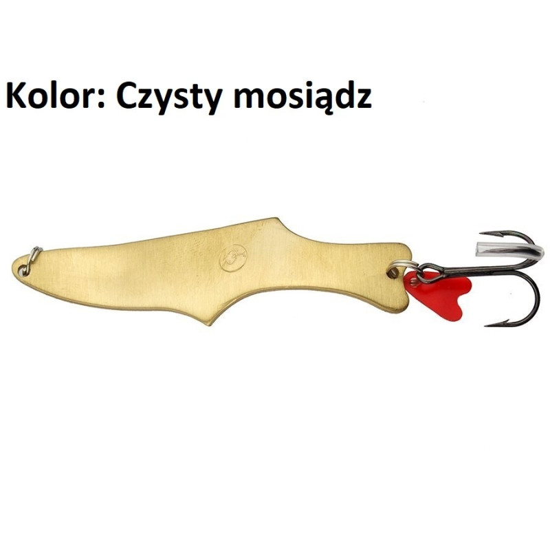 Błystka wahadłowa Polsping Rekin 23g czysty mosiądz