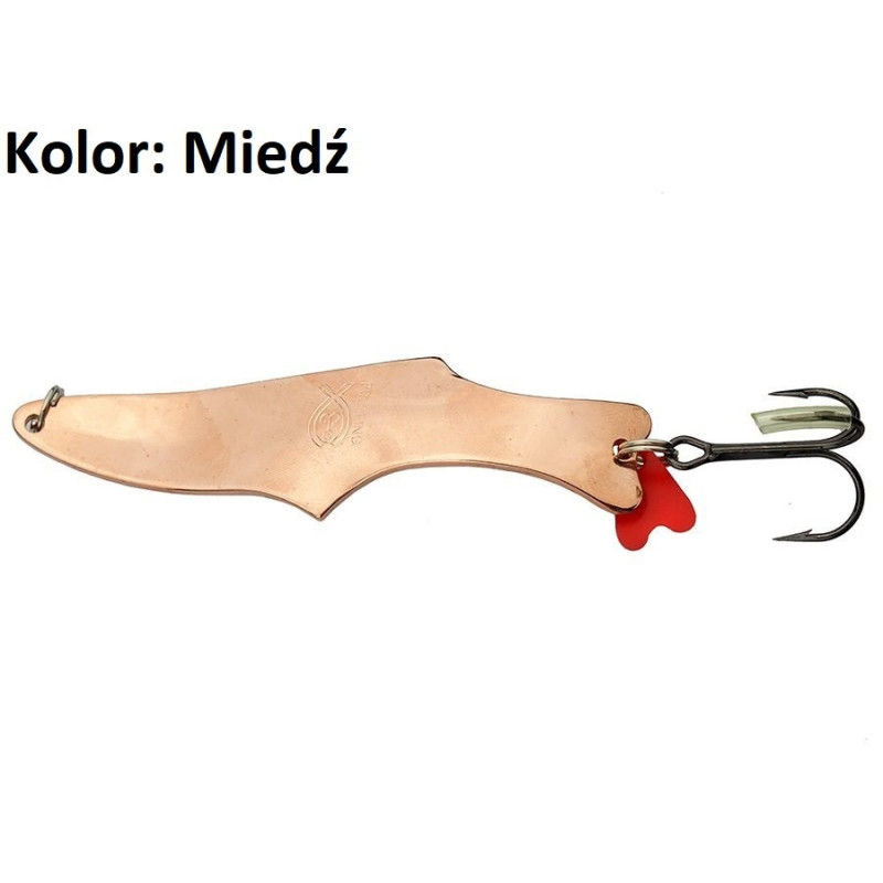 Błystka wahadłowa Polsping Rekin 23g czysty mosiądz