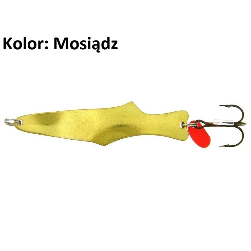 Błystka wahadłowa Polsping Rekin 28g mosiądz Błystka wahadłowa Polsping Rekin 28g mosiądz