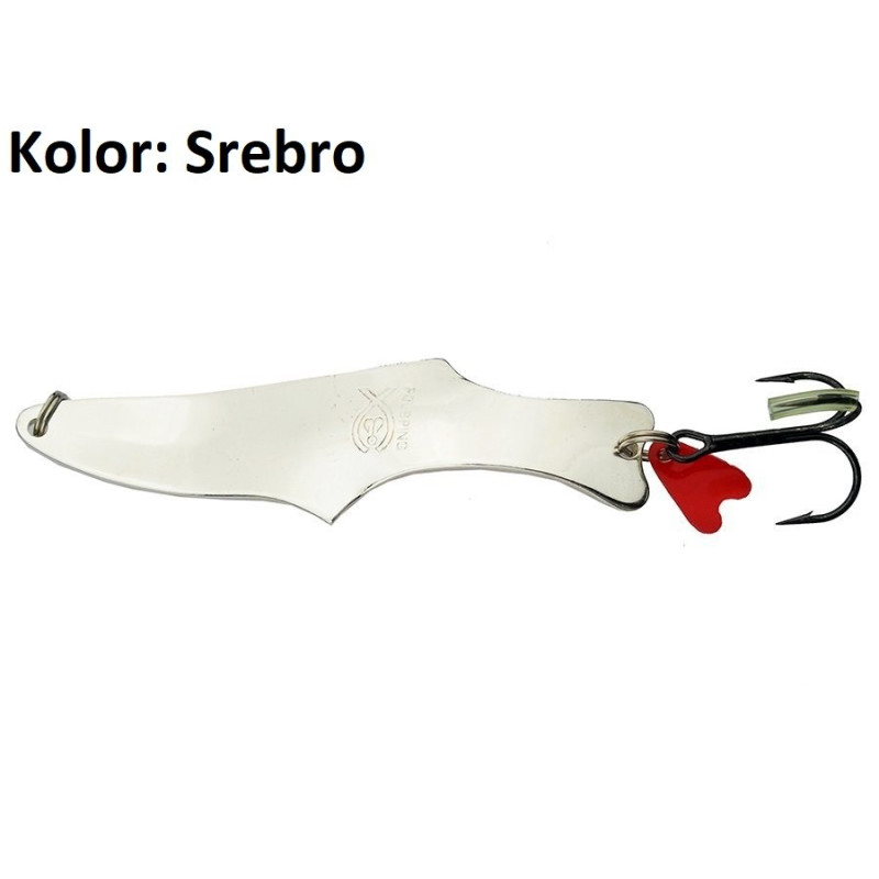 Błystka wahadłowa Polsping Rekin 21g Nikiel Błystka wahadłowa Polsping Rekin 21g Nikiel