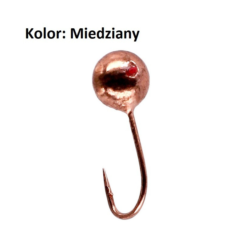 Mormyshka okrągła miedziany Mikado Mormyshka okrągła miedziany Mikado