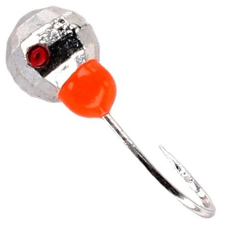 Mormyshka okrągła Disco srebrny Mikado