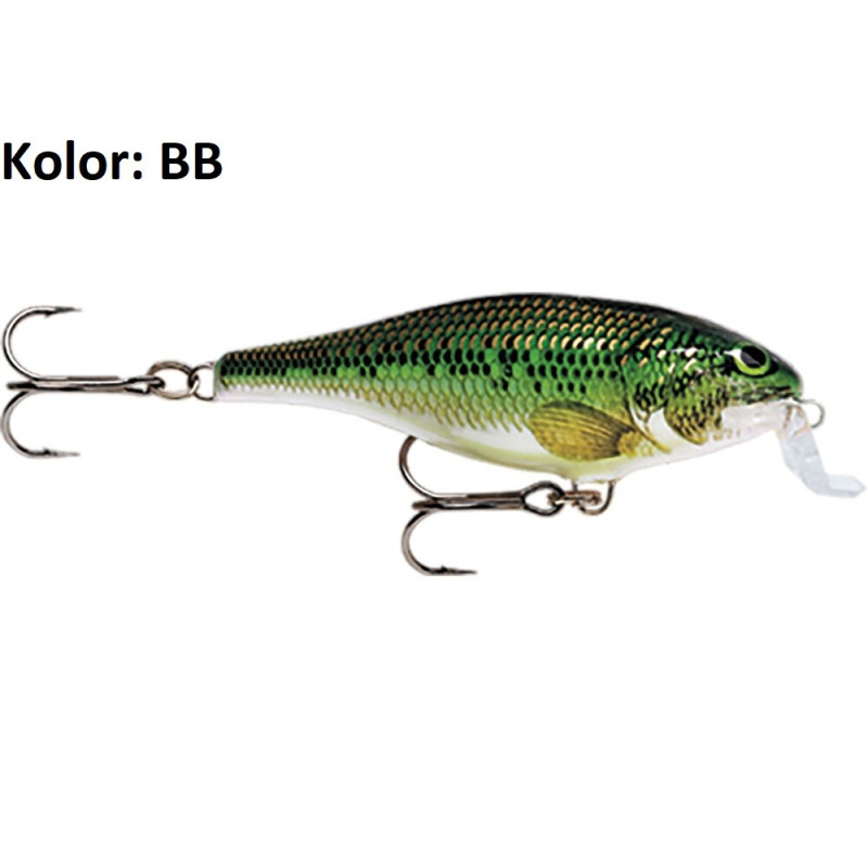 Wobler Rapala Shallow Shad Rap 5cm FP