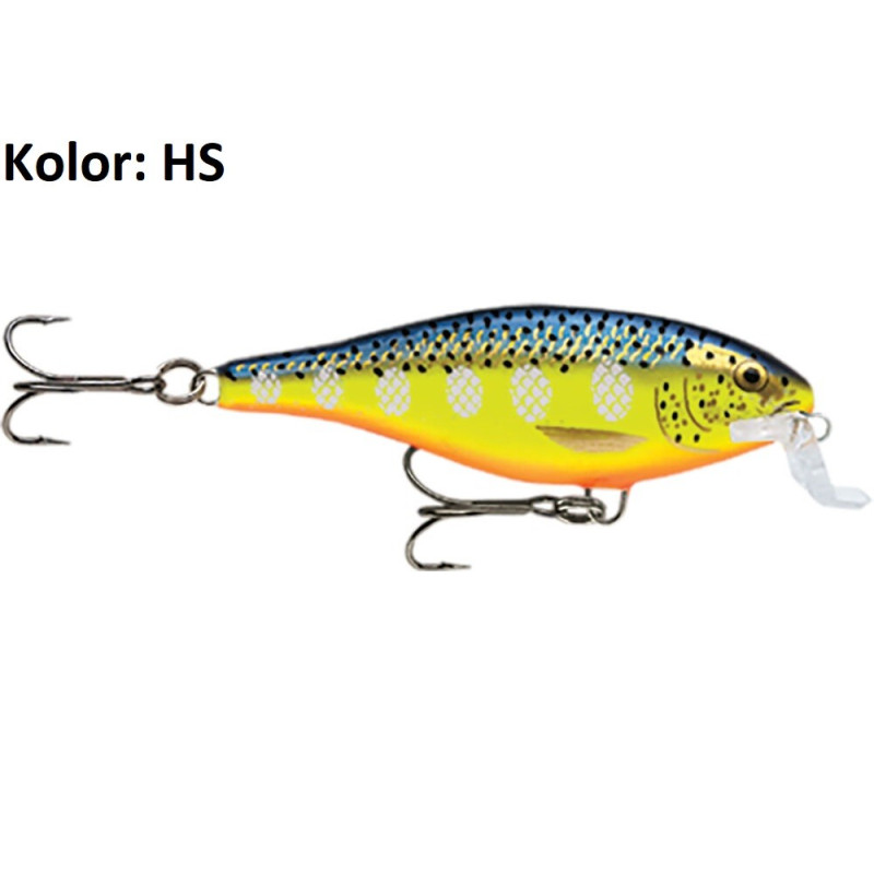 Wobler Rapala Shallow Shad Rap 9cm pehl Wobler Rapala Shallow Shad Rap 9cm pehl