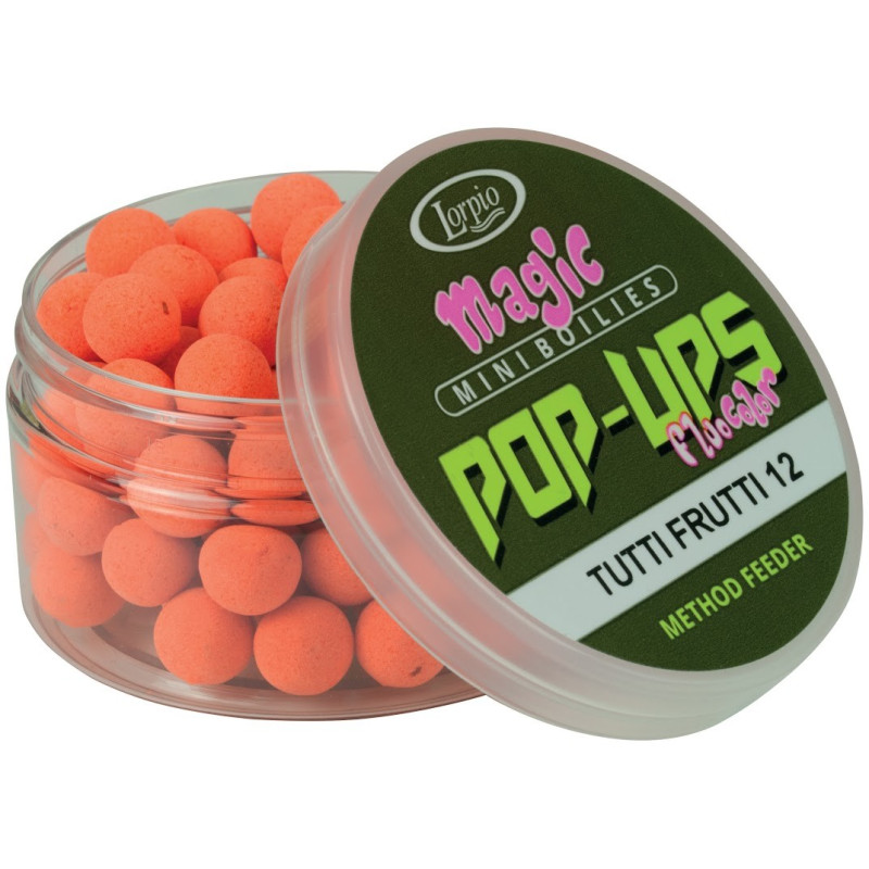 Kulki proteinowe Lorpio mini pop-up fluo kolor 50g / 10 / Wanilia