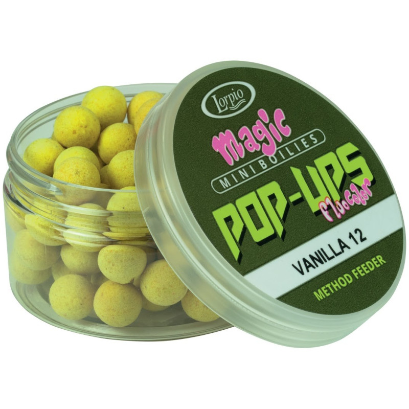 Kulki proteinowe Lorpio mini pop-up fluo kolor 50g / 10 / kokos