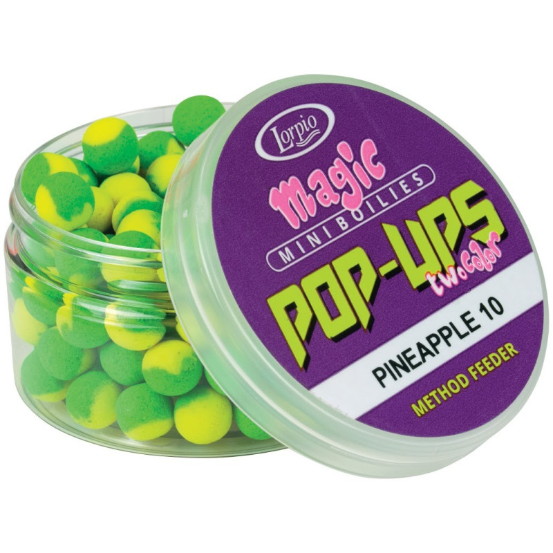Kulki proteinowe Lorpio mini pop-up fluo kolor 50g / 10 / tutti-frutti