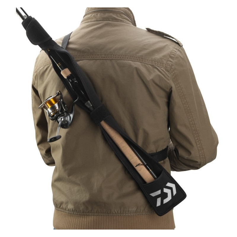 Neoprenowy pokrowiec na wędki spinningowe 78cm Daiwa Neoprenowy pokrowiec na wędki spinningowe 78cm Daiwa