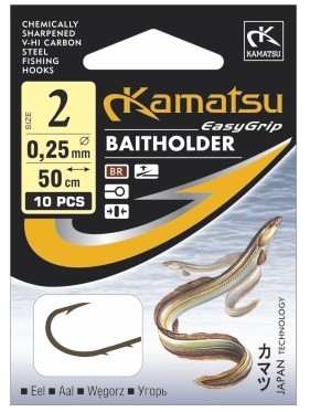 haczyki-z-przyponem-50-wegorz-baitholder-kamatsu haczyki-z-przyponem-50-wegorz-baitholder-kamatsu