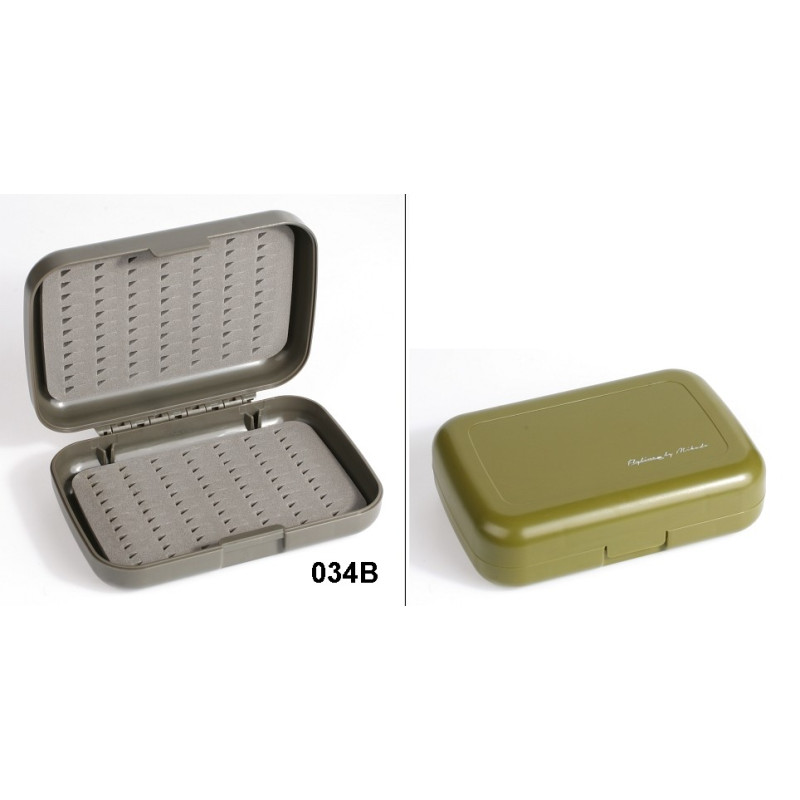 Pudełko muchowe Mikado różne modele UAM-034A / 128x86x34mm Pudełko muchowe Mikado różne modele UAM-034A / 128x86x34mm