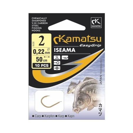haczyki-z-przyponem-iseama-karp-kamatsu