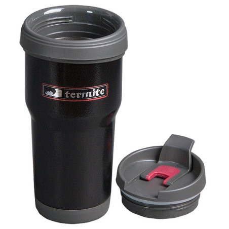 Kubek Próżniowy Tribe Black 400 ml termite