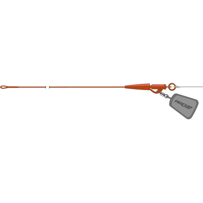 Zestaw Leadcore Safety Lead Clip Rig Pro Carp 70cm Cormoran