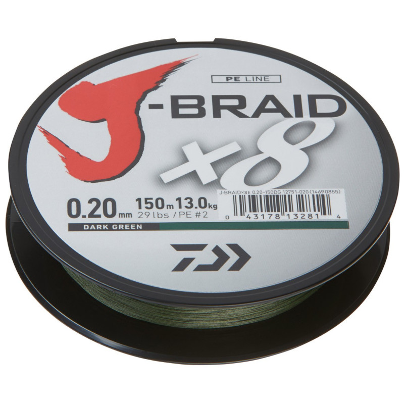 Plecionka Daiwa J-Braid 300m / 0.10mm