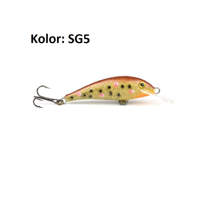 Wobler Siek Uklejka 5cm SG5 Wobler Siek Uklejka 5cm SG5