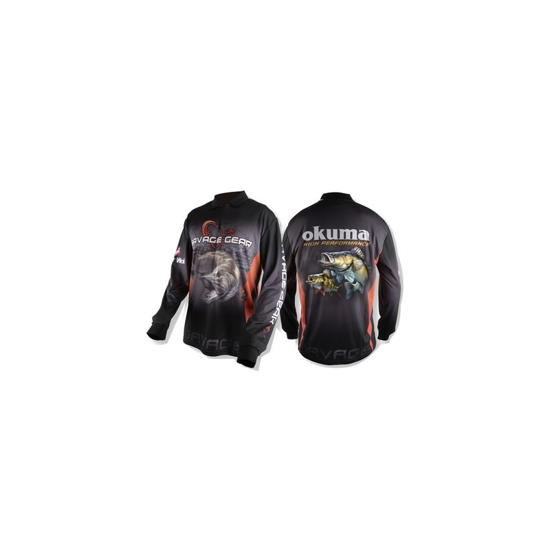 Koszulka Savage Gear zawodnicza Pike/Zander/Perch roz. L Koszulka Savage Gear zawodnicza Pike/Zander/Perch roz. L