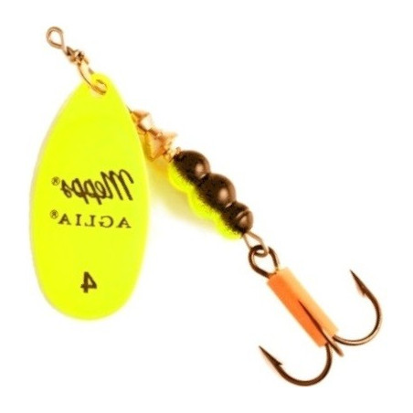 Błystka Mepps Aglia Fluo seledynowa 4.5g roz.2 seledynowy