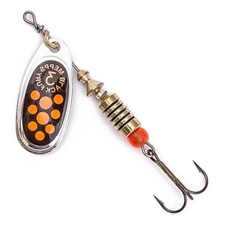 Błystka Mepps Black Fury 4.5g roz.2  srebrny/czerwony