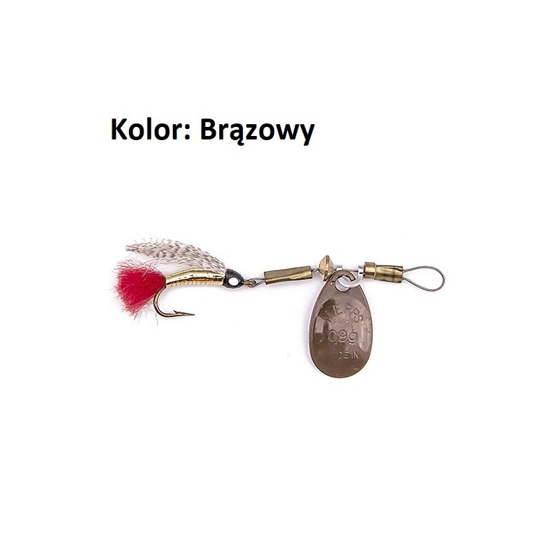 Błystka Aglia Streamepps 0,9g brązowy