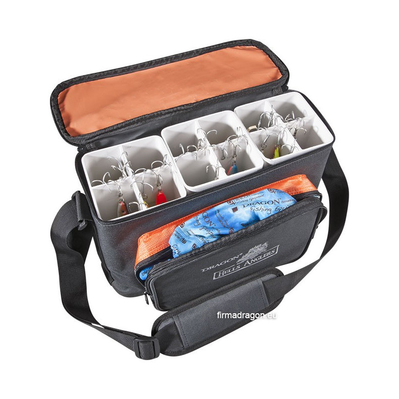 Torba Dragon HELLS ANGLERS na pilkery