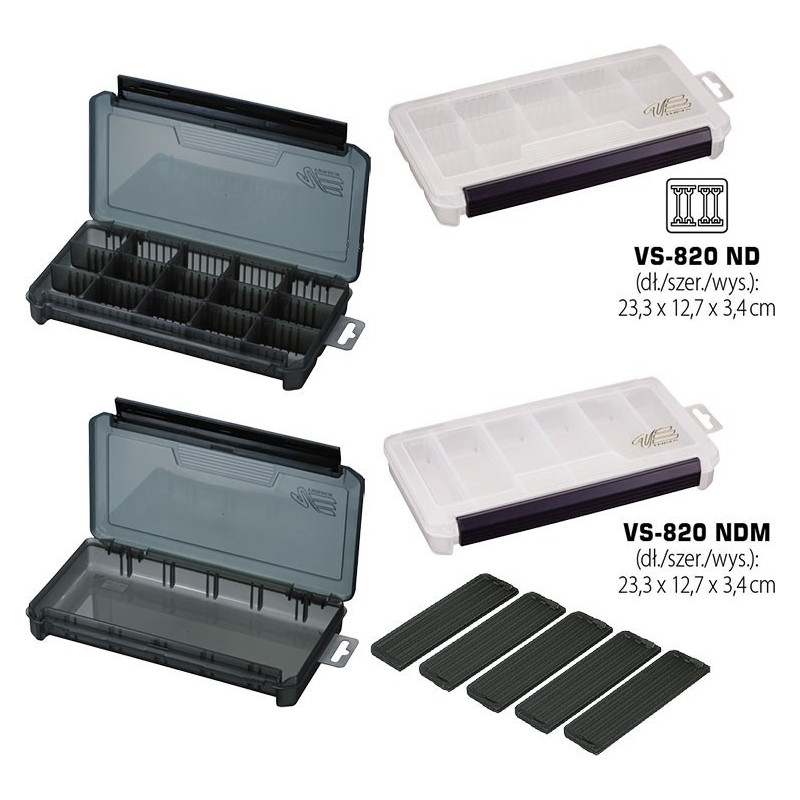 Pudełko Versus na akcesoria VS-820 JME-VS-820NDM / 23,3 x 12,7 x 3,4 cm
