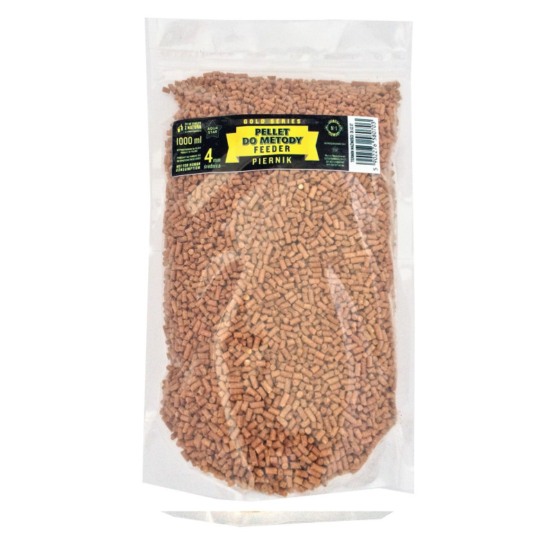 Pellet Aqua Star metoda 1000g 3mm 1kg / Morwa