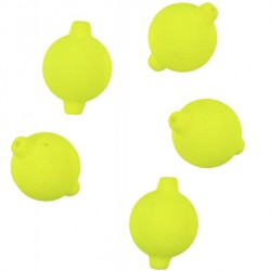 Pływające kulki fluo żółte