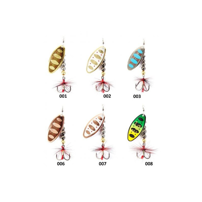 Błystka obrotowa Lucky John Shelt Blade 5g roz.1 012