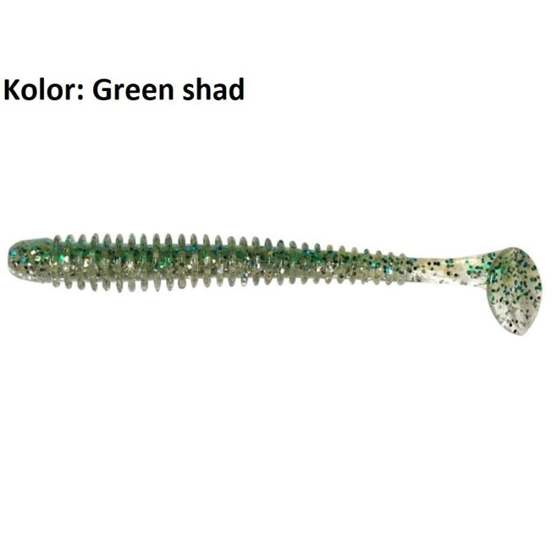 Przynęta Keitech Swing Impact 3" i 3,5" 9cm ghost rainbow Przynęta Keitech Swing Impact 3" i 3,5" 9cm ghost rainbow