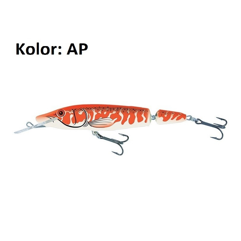 Wobler Salmo Pike 13JDR Jointed 13cm PE