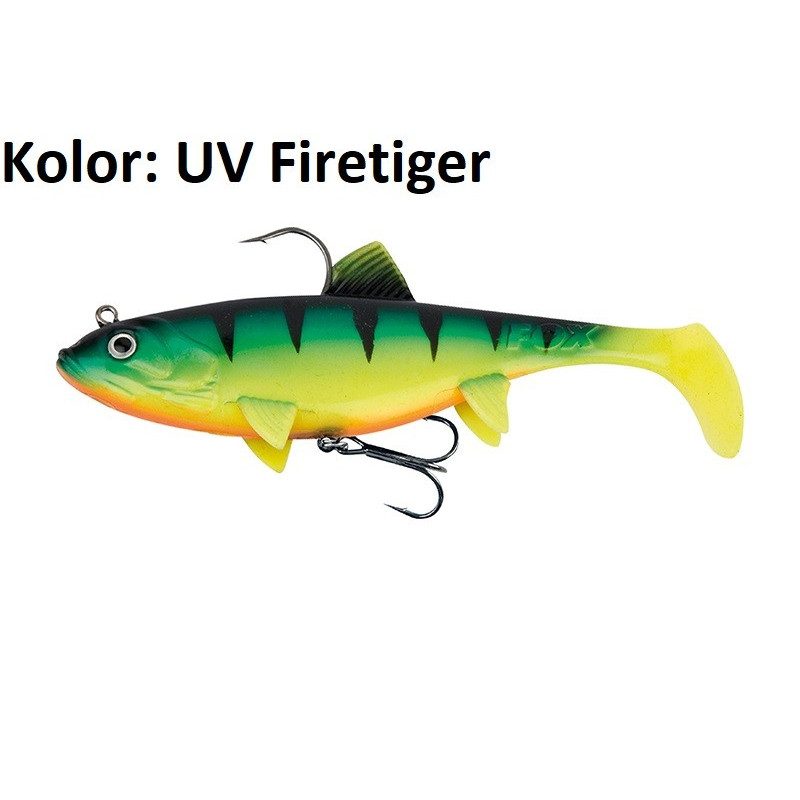 Wobler FoxRage Replicant 18 cm 14cm UV Firetiger