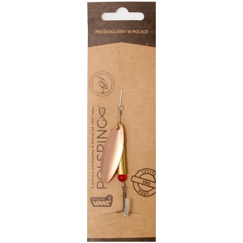 Błystka obrotowa Polsping Łyska 10g mosiądz Błystka obrotowa Polsping Łyska 10g mosiądz