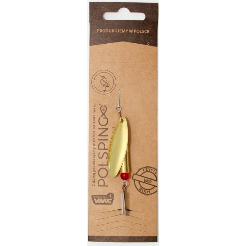 Błystka obrotowa Polsping Łyska 5g mosiądz Błystka obrotowa Polsping Łyska 5g mosiądz