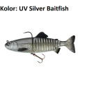 Przynęta FoxRage Replicant Jointed Legend Colours 23 cm UV Silver Baitfish Przynęta FoxRage Replicant Jointed Legend Colours 23 cm UV Silver Baitfish