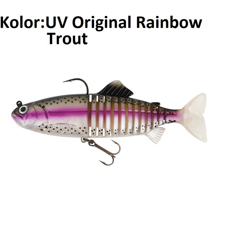 Przynęta FoxRage Replicant Jointed Legend Colours 23 cm UV Silver Baitfish Przynęta FoxRage Replicant Jointed Legend Colours 23 cm UV Silver Baitfish