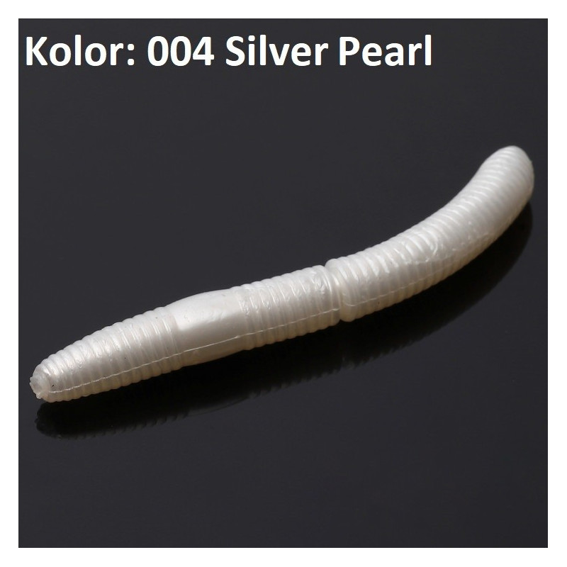 Przynęta Libra Lures Fatty D'Worm 7,5cm silver pearl Przynęta Libra Lures Fatty D'Worm 7,5cm silver pearl