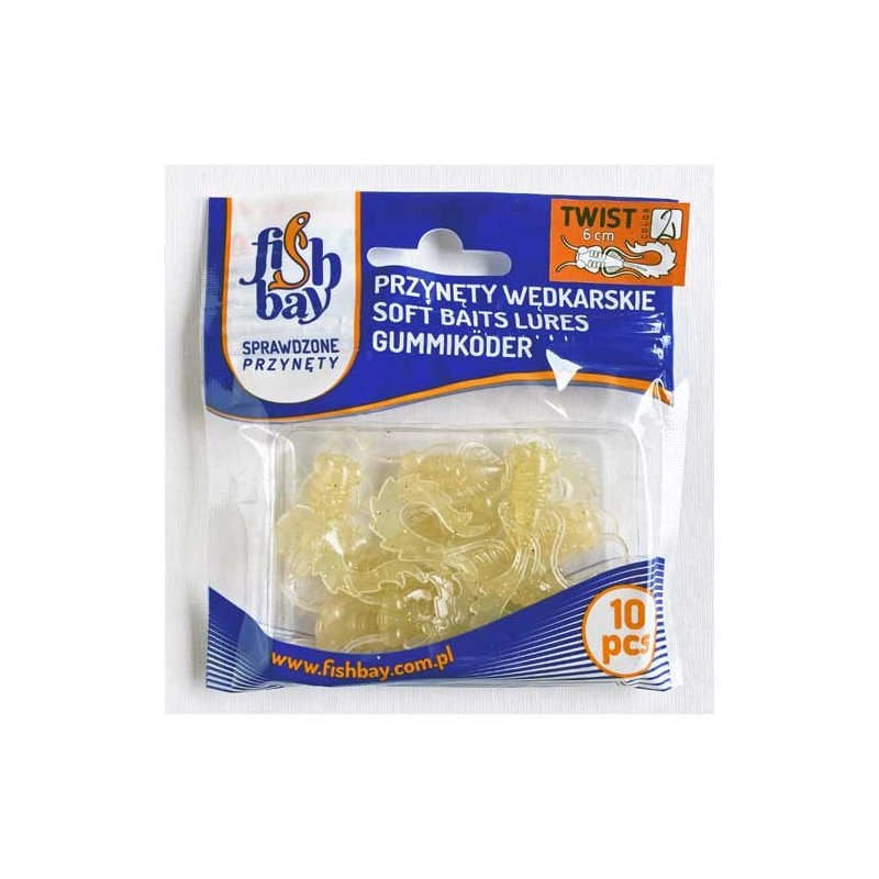 Przynęta Fishbay Twist 6 cm Herbata