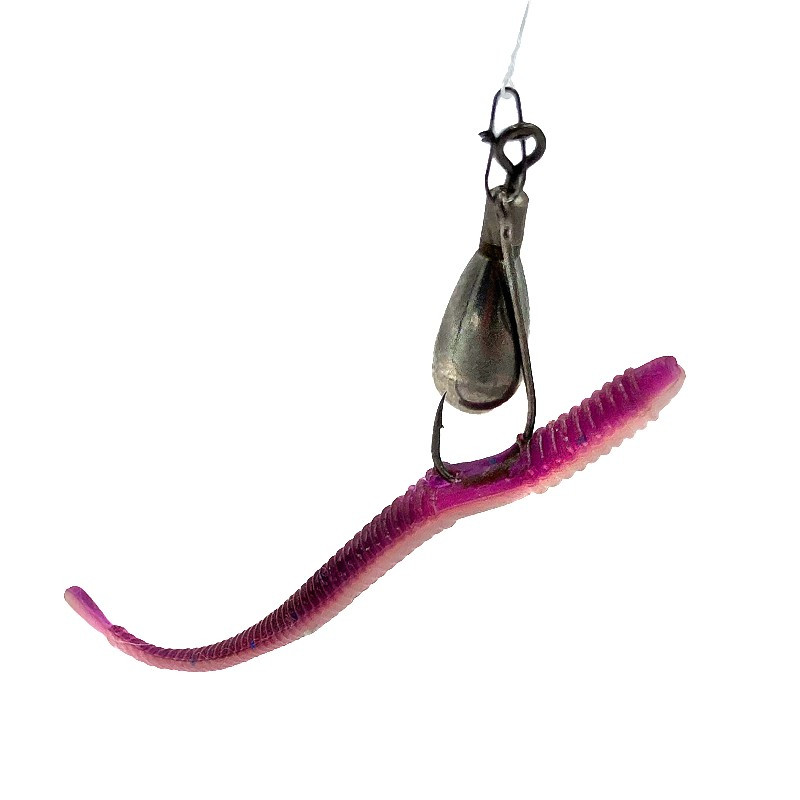 Przynęta Fishbay GLIZDA / EARTHWORM OPK 10 szt. 5 / 7,5cm 4 Różowo-brązowy Motor Oil UV Przynęta Fishbay GLIZDA / EARTHWORM OPK 10 szt. 5 / 7,5cm 4 Różowo-brązowy Motor Oil UV