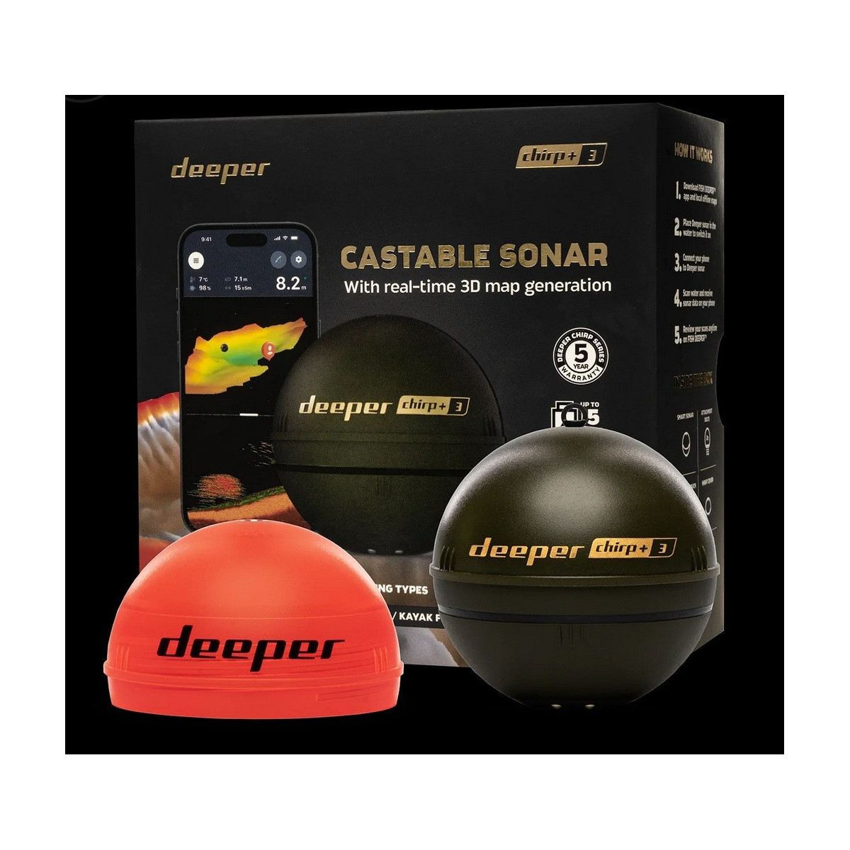 Echosonda Deeper Smart Sonar CHIRP+ 3