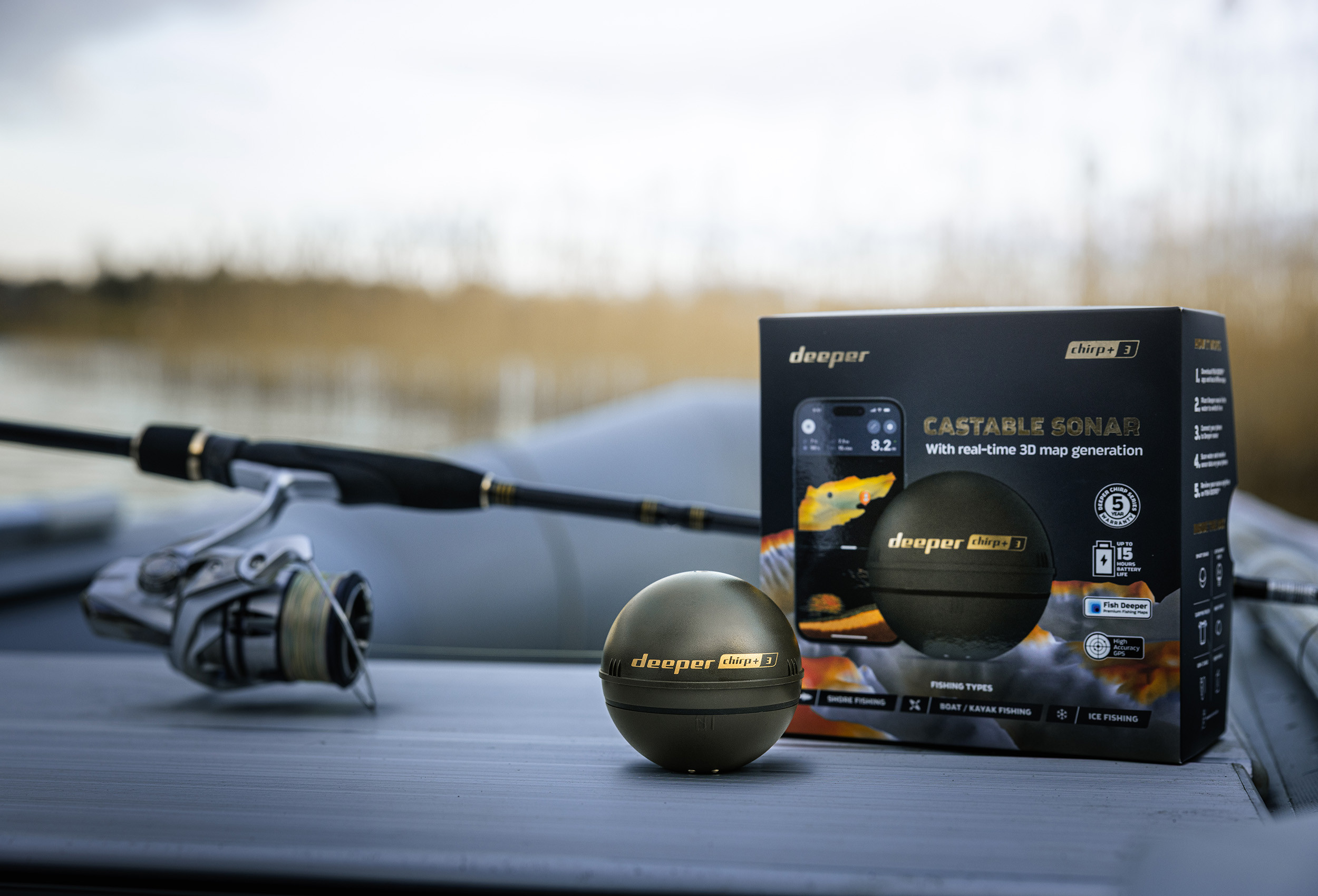 Echosonda Deeper Smart Sonar CHIRP+ 3