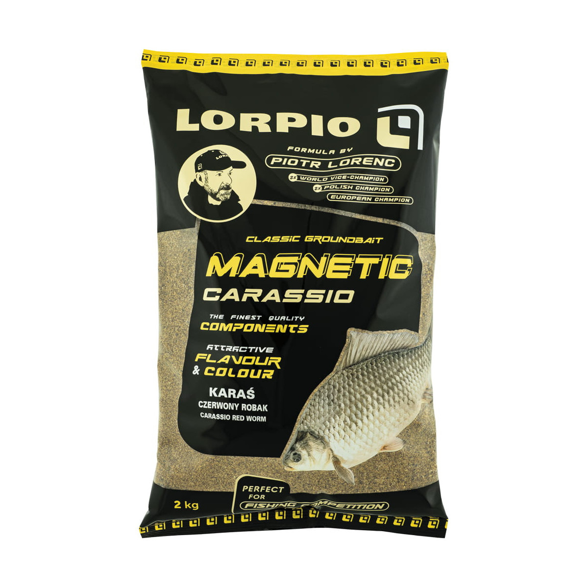 Zanęta Lorpio SERII MAGNETIC Carassio Red Worm 2kg Zanęta Lorpio SERII MAGNETIC Carassio Red Worm 2kg