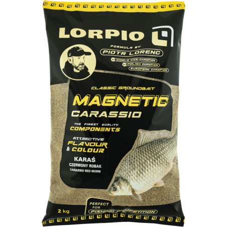 Zanęta Lorpio SERII MAGNETIC Carassio Red Worm 2kg