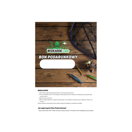 Bon podarunkowy - ekspresowa wysyłka elektroniczna Bon podarunkowy - ekspresowa wysyłka elektroniczna