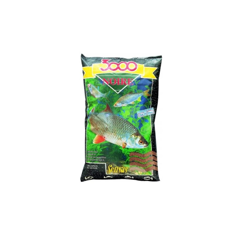 Zanęta Sensas 3000 1kg - Noire